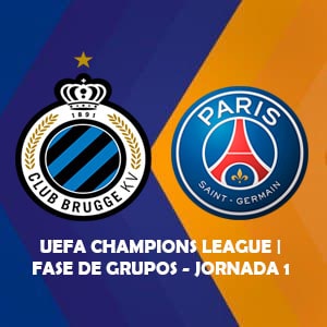 Apostar con Betsson Chile: Club Brujas vs PSG (15 sept) | Pronósticos para la UEFA Champions League